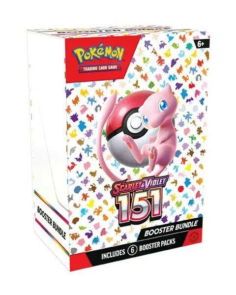 Niños, Book Pokémon TCG: Scarlet & Violet - 151 - Booster Bundle Español
