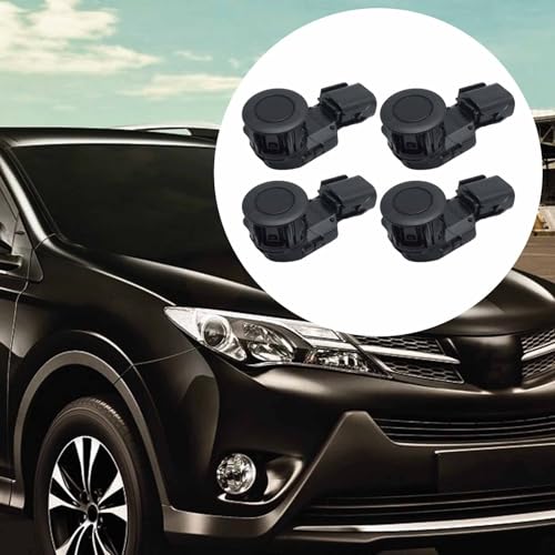 Image of Hoypeyfiy 1 or 4Pcs 89341-0C010 Reverse Backup Parking Assist Sensor Replacement for Toyota RAV4 2014-2018, Replacement for Tacoma 2015-2022, Tundra 2014-2021 Replace 89341-0C020 (4)
