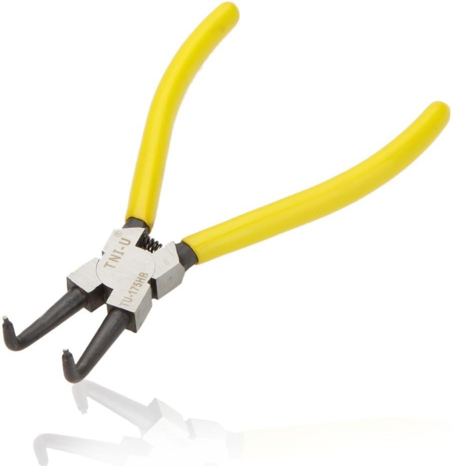 TU-175HB 7 inch CRV Bent Nose Internal Circlip Pliers Snap Ring Pliers Spring Tool Set