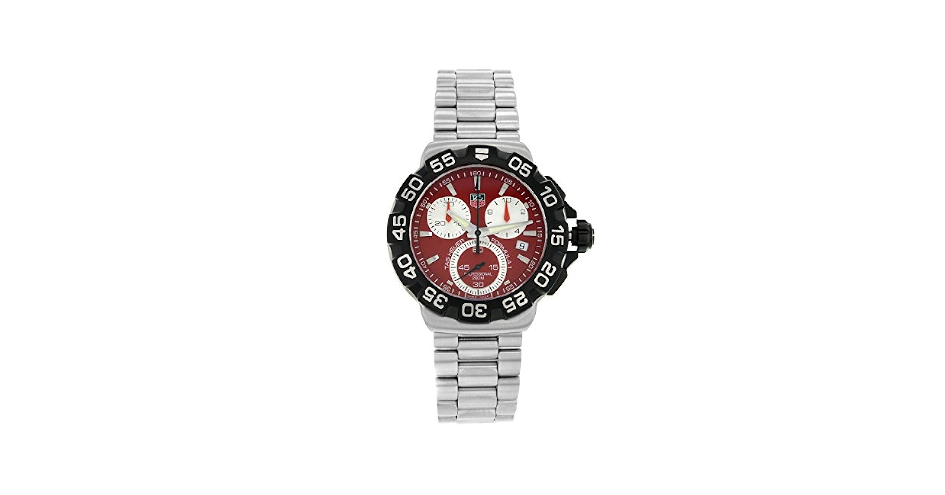 TAG HEUER 腕時計 レッドダイヤル 200m防水　フォーミュラ1 フォーミュラ1 クロノグラフRef.CAZ101AN.FT8055 | 岸田時計店