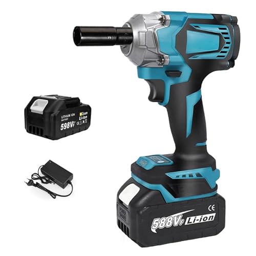 Clef à Choc Sans Fil 1200Nm – Visseuse à Choc 1/2" avec Moteur Sans Balais, Vitesse...