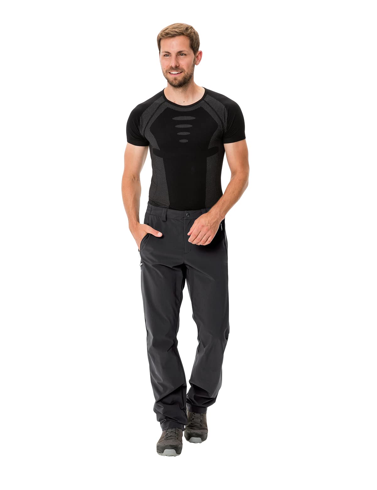 VAUDE La Etiqueta Green Shape es sinónimo de Productos funcionales y ecológicos Pantalones Montaña Fabricados con Materiales sostenibles.