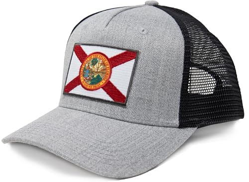 Image of International Tie State Hat for Men and Women, Adjustable Snapback Trucker Baseball Cap with Embroidered Patch