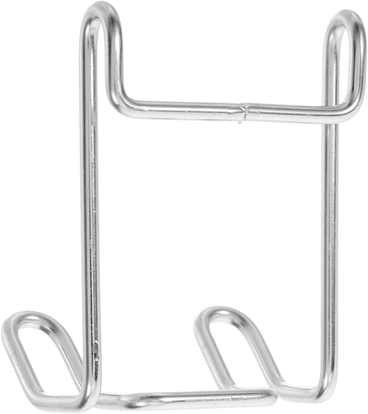 Cabilock Wall Mounted Holder for Bathroom Sleek Shower Organizer for and Toothbrushes Space-Saving Design for Corner Storage Minimalist Metal Rack for Hair Dryers and Essentials