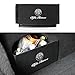 OYDDL Kofferraumtrenner Kofferraumtasche Kofferraum Organizer Emblem Aufkleber Zubehör für Alfa Romeo Giulia 2017 2018 2019 2020 2021 Accessories