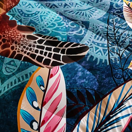 Image of AILONEN Beautiful Sea Turtle Comforter Set Full Size, Ocean Theme Bedding Set for Kids Girls,Aquamarine Blue Duvet Set for All Season,(1 Comforter 2 Pillowcases 3 Piece)