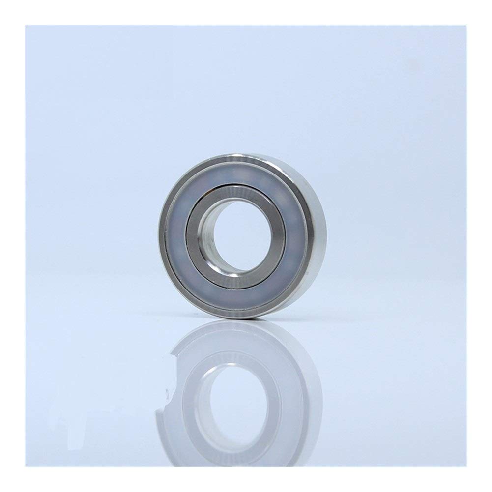 HYUJNAFZR Power Transmission Products S603RS Stainless Steel Bearing 3x9x3mm ABEC-1 316L S603-2RS Deep Groove Ball Bearings S603 RS Ball Bearings