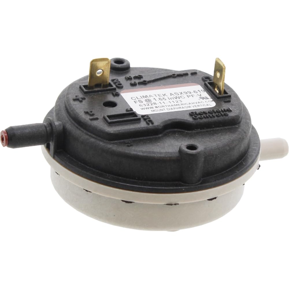 ClimaTek Furnace Vent Air Pressure Switch for Honeywell IS20428-6009