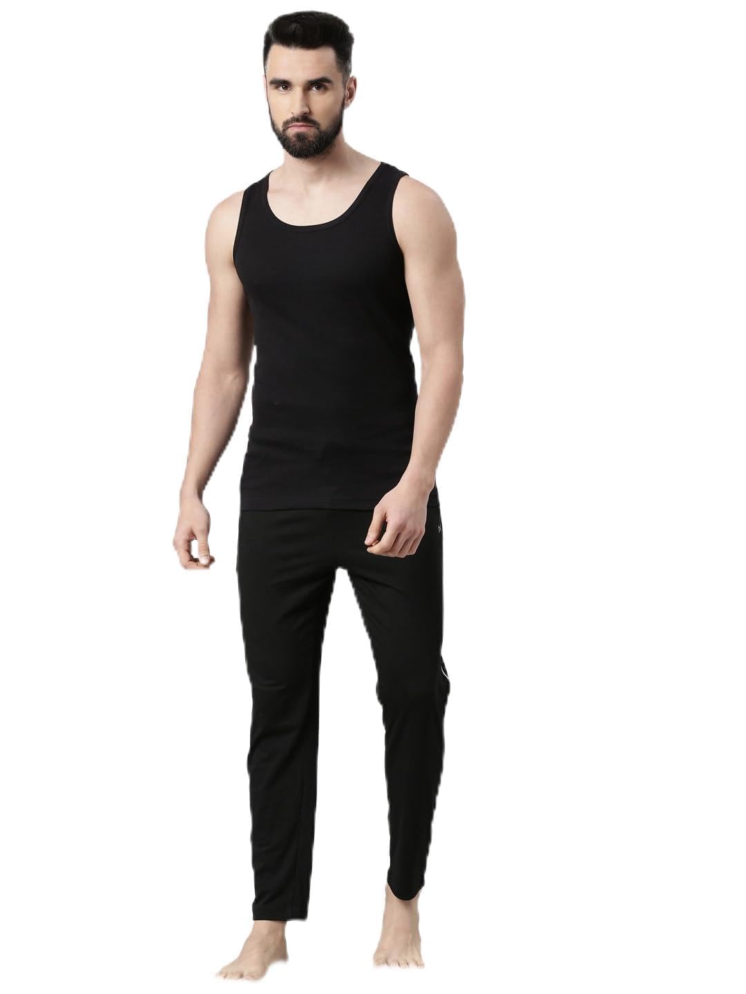 Male Solid Regular Fit Vest-image-39