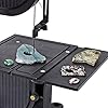 Inland Craft DB-100 Band Table Machine for Cutting Stained Glass, Diamond Blade Band, Lapidary Slab Saw, Rock, Coral & Stone Polisher, Hobby Bandsaw, Lampworking Glass Grinding, 115V Only - Black #2