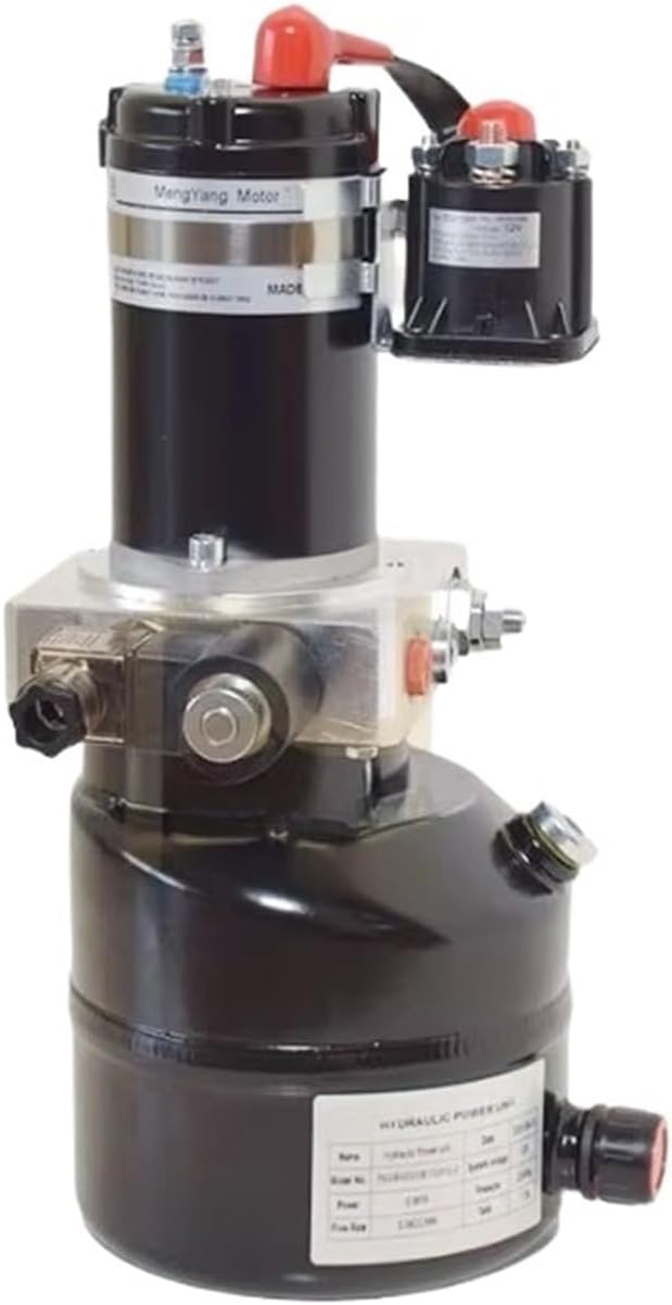12 Volt 24V 48V Motor Hydraulic Pump Station 24 Volt 0.8KW Hydraulic Power Pack Unit