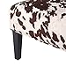 Christopher Knight Home Kassi Fabric Dining Chair, Milk Cow 29.5D x 22.75W x 32.5H in