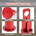 Haufim 6100 Wheel Hitch Trailer Hitch 5th Wheel Lifting Bracket Replace #6100 red