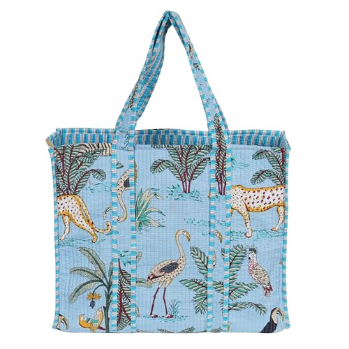 Image of Marubhumi Women Lightweight Travel Bag Purse Cotton Shoulder Tote Bag For Shopping Grocery & Beach Bag