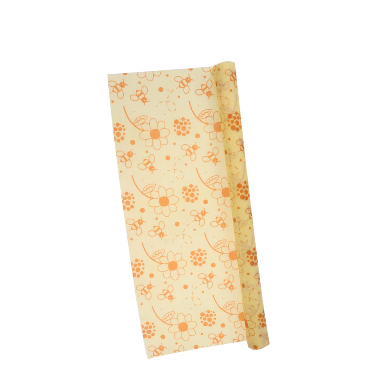 minkissy 3rollen Beeswax Food Wraps Aus Bio-Baumwolle Wiederverwendbare Frischhaltefolie Für Lebensmittel Für Küche Und Gastronomie