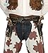 Fiestas Guirca Doppia Fondina Cowboy con Pistole in plastica Color Bronzo