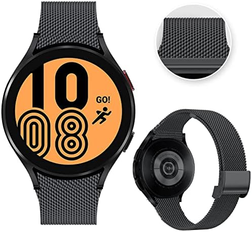 ORIbox 20mm Watch Bands Compatible for Classic Watch Bands, Samsung Galaxy Watch 4, Watch Active 2, Watch 4 Classic, Watch 3 41mm, Watch 42mm, Business Thin Wristband