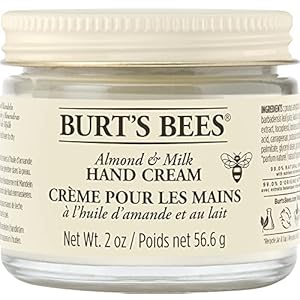 Burt’s Bees Almond & Milk Hand Cream For Very Dry Hands, Hand Moisturiser With Sweet Almond Oil & Beeswax, 56.6g