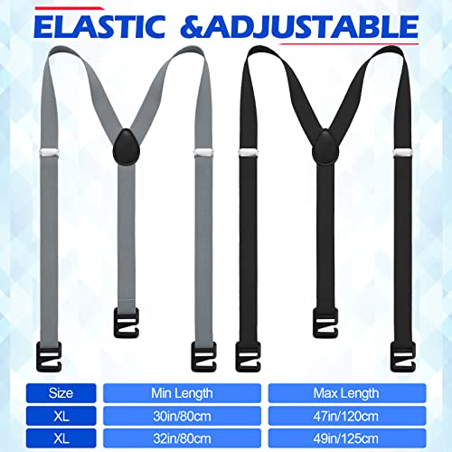 Image of Janmercy 2 Pcs Hidden Suspender for Men, Y- Back
