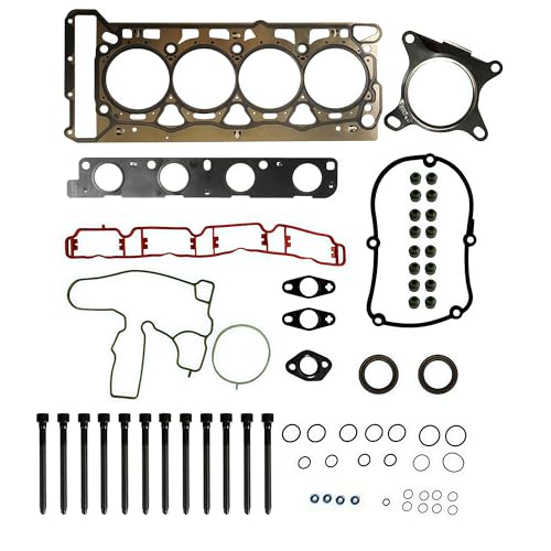 Image of HS26455PT ES72310 EA888 2.0 MLS Head Gasket Set W /Bolts Fit for Audi A3 A4 A5 A6 Q3 Q5 TT Allroad Fit for VW CC EOS GTI Golf Beetle Passat Tiguan 2.0L DOHC 2008-2018 Engine Code: CAEB, CBFA, CCTA