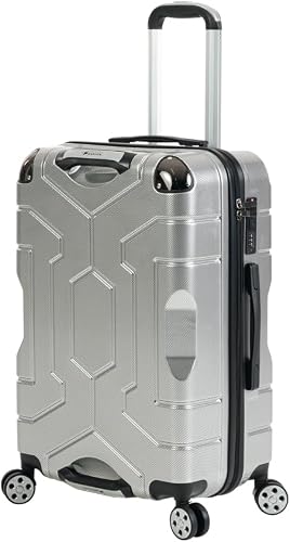 Athena 56cm Trolley Spinner Silver