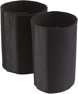 FROGG TOGGS mens Wrap-Around Gravel Guards Rain Suit, Black, Adjustable