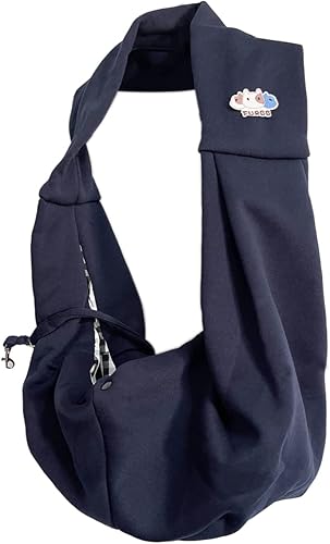 FURBB - Correa de transporte para perro, ajustable, acolchada, transpirable, de algodón, con bolsillo frontal, cinturón de seguridad, para llevar a