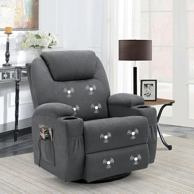 Flamaker Rocking Chair Recliner Chair with Massage Philippines Ubuy