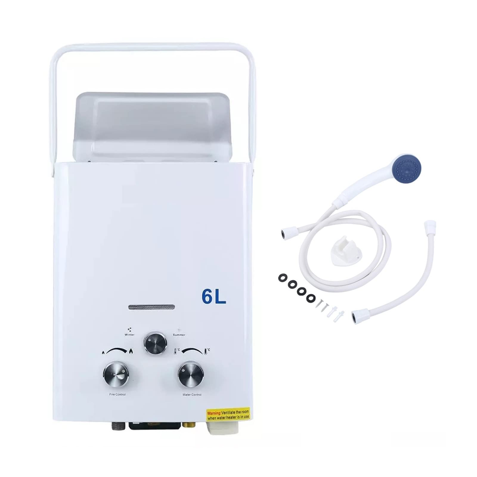 Hapyvergo 携帯用LPガス給湯器 7L タンクレス 湯沸器 Amazon | Hapyvergo 携帯用LPガス給湯器 7L タンクレス 湯沸器 1.85