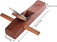 Vista 2 de Cepilladora de mano de madera para carpintería, herramientas de carpintero, carpintería, cepillado, herramienta de carpintería