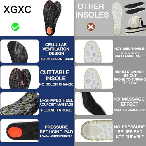 Image of 4D Cloud Steppers Insoles for Men and Women, Work Boot Cushioning Inserts
