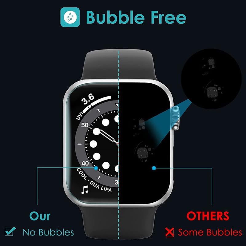 Image of 2-Pack | Screen Protector Guard for GOBOULT Trail | 2.01 inch | Smartwatch - Flexible & Ultrathin TPU Film, 9H Scratch Resistant, Bubble Free - Not Tempered Glass