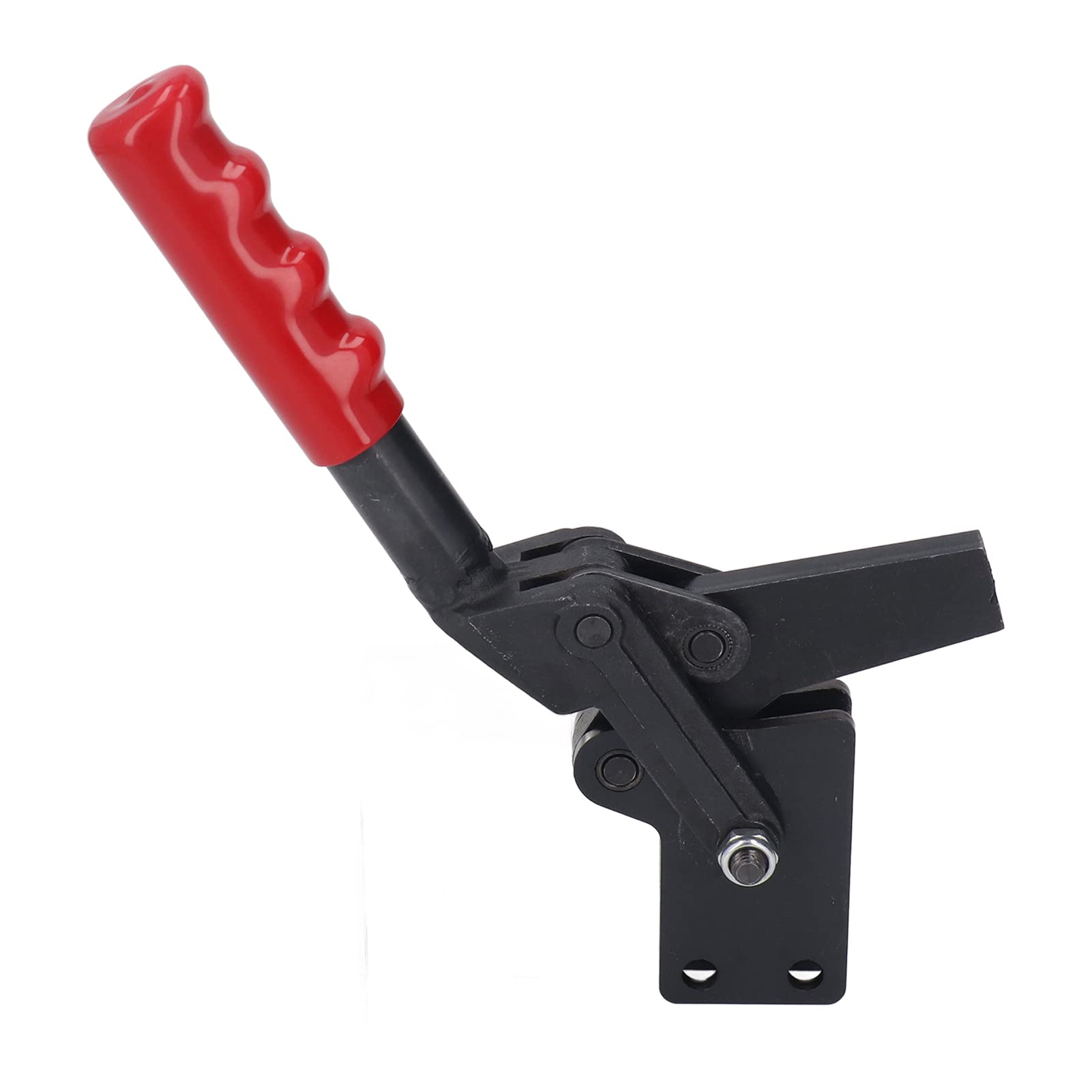 FTVOGUE Zacisk Przegubowy Szybkozłączka ze Stali Wysokowęglowej Udźwig 700 Kg Typ Pionowy Kąt Docisku 205 Stopni do Spawania Kontrola Samochodów