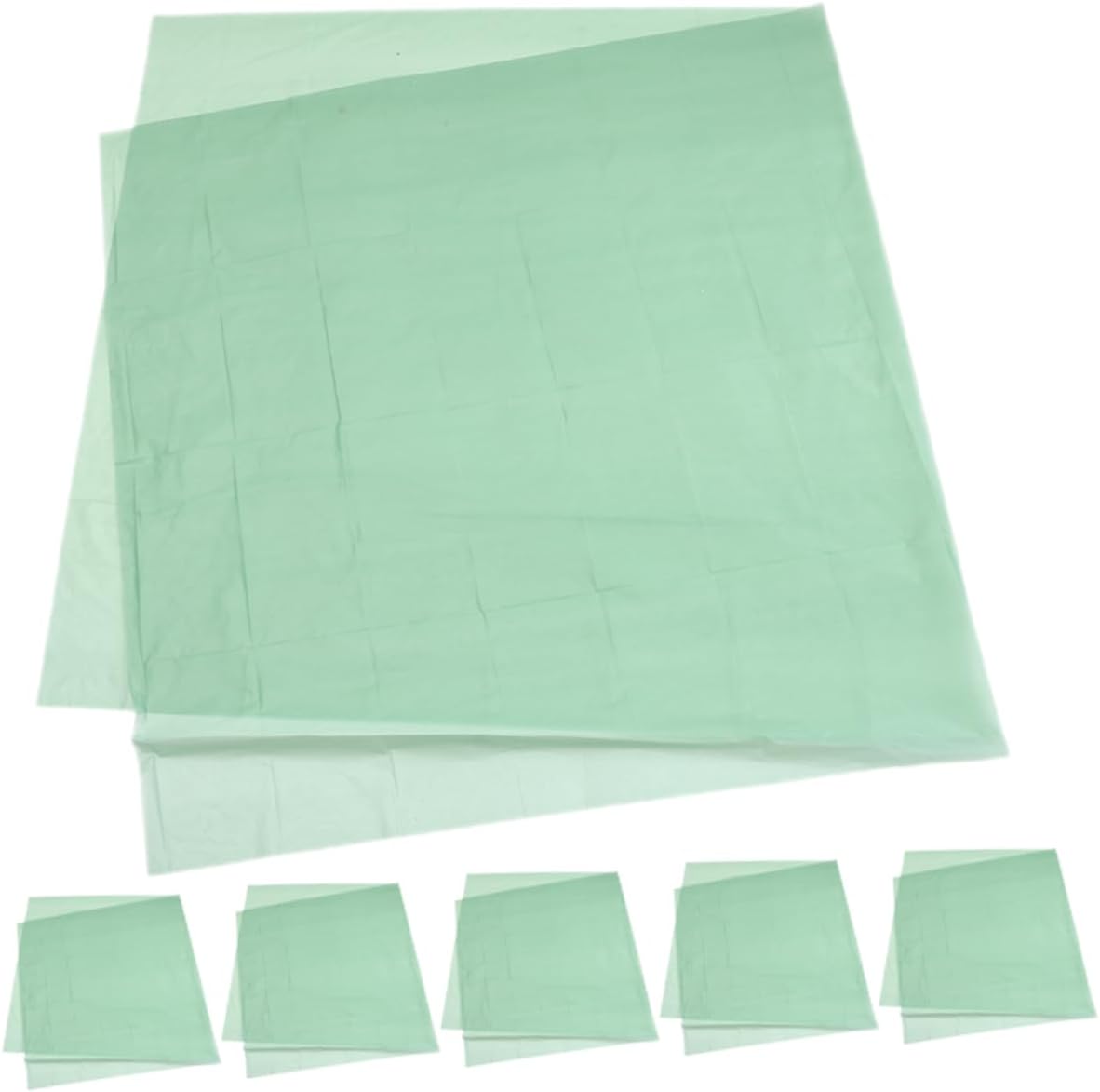 6pcs Table Covers for Weddings Birthdays and Parties Solid Color Tablecloths for Dining and Outdoor Use Easy to Store and Portable