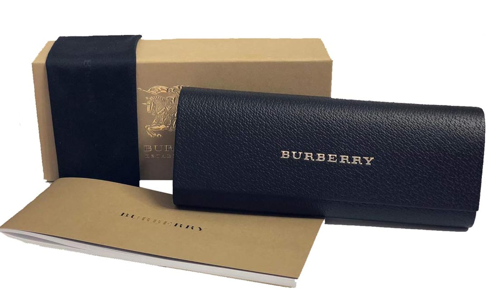 Amazon.com: BURBERRY BE4160 34338G 58M Black/Grey Gradient