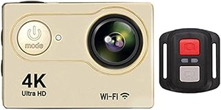 Action Camera Ultra HD Underwater Camera, H9R 4K WiFi Remote Control Sports Video Recording Camcorder DVR DV Waterproof Pro Mini Helmet Camera Accessories Kit HD Remote Control Helmet Waterproof ( Col