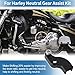ACROPIX Neutral Gear Shift Assist for Harley Davidson Touring 2018-2025 for Harley Softail 2018+ Motorcycle Neutral Shift Assistant Auxiliary Bracket 20% Shifting Easier Black CNC