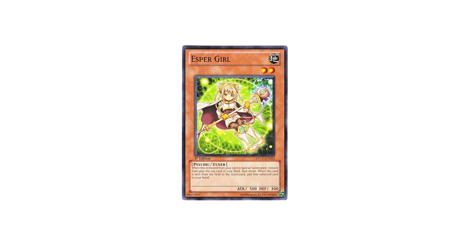 Amazon.co.jp: 遊戯王 英語版 EXVC-EN023 Esper Girl サイ