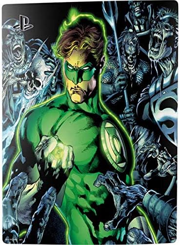 Skinit Decal Gaming Skin Compatible with PS5 Console - Officially Licensed DC Comics Green Lantern Blackest Night, Vol 1 Cover by Ivan Reis Design