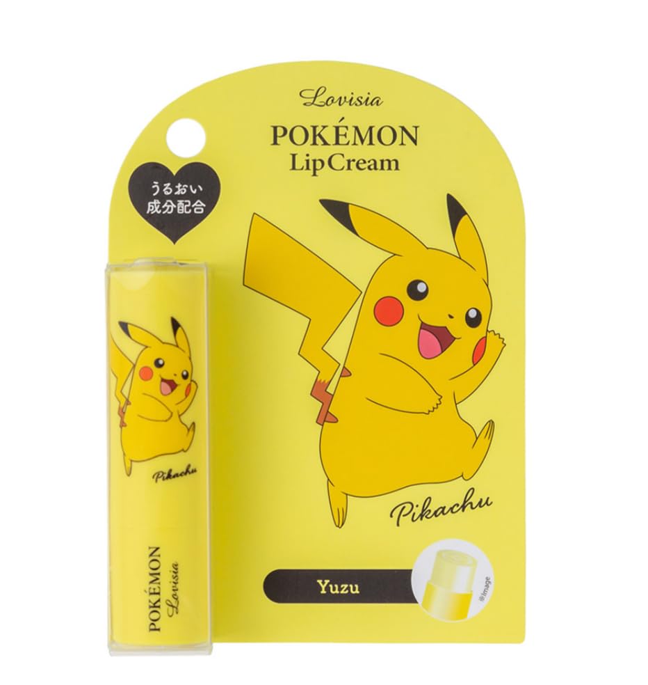Amazon.co.jp: Lovisia ラヴィジア ポケモンリップクリーム ピカチュウ