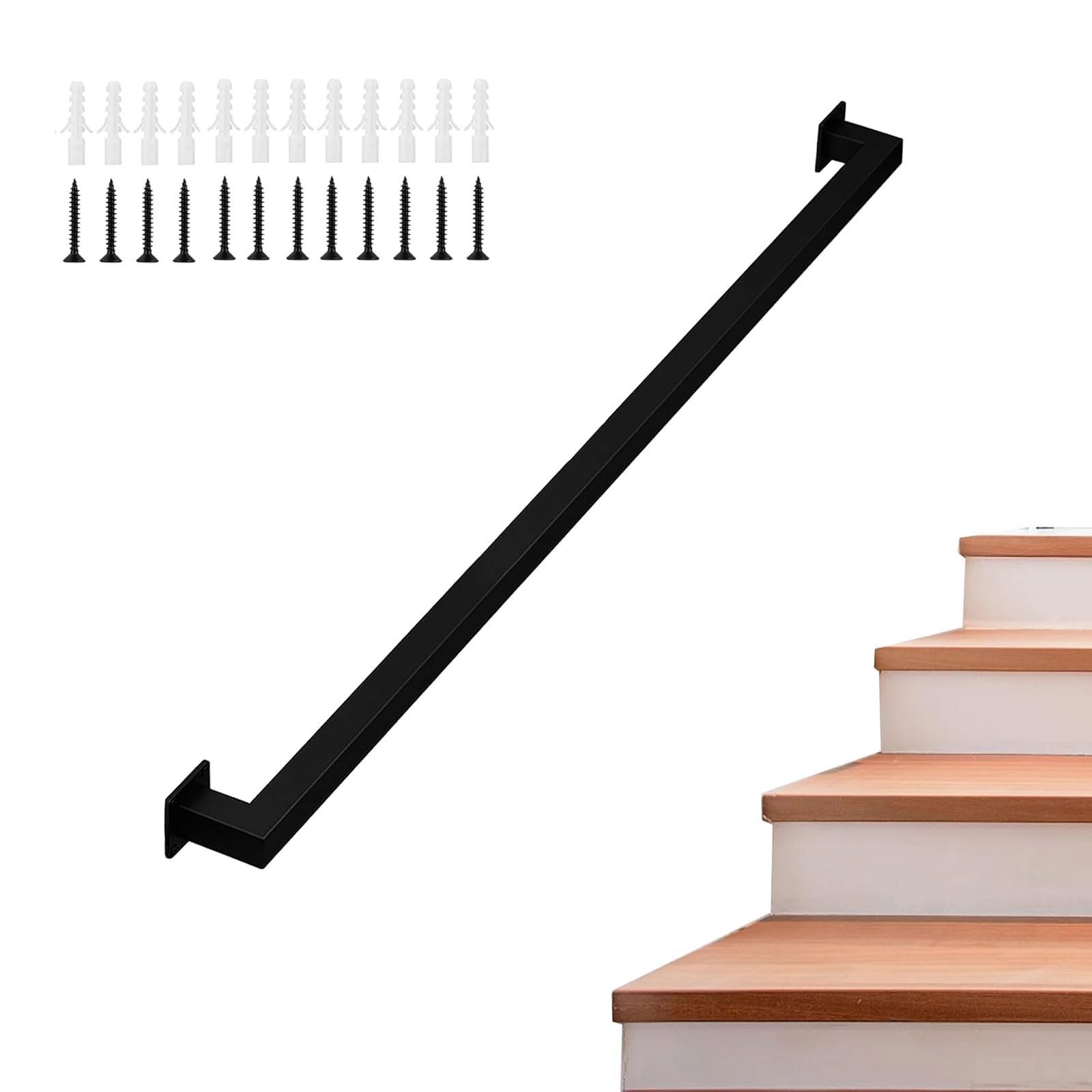 Main courante d'escalier pour sécuriser l'accès à la terrasse de votre maison