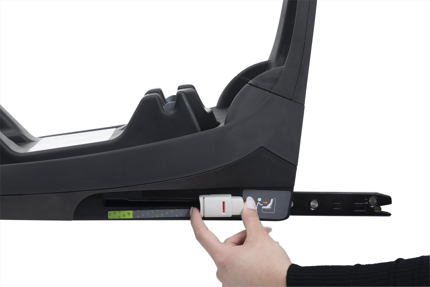 Chicco Base Full 360 I-Size, Base Kindersitz für Kory i-Size und Bi-Seat i-Size, mit 360° Drehung, i-Size Approved, mit Isofix-Anschlüssen und Stützfuß, 0 Monate+, Schwarz