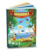 Varnamala Hindi Alphabets - Most beautiful board book for kids (English and Hindi Edition) 0997582804 Book Cover