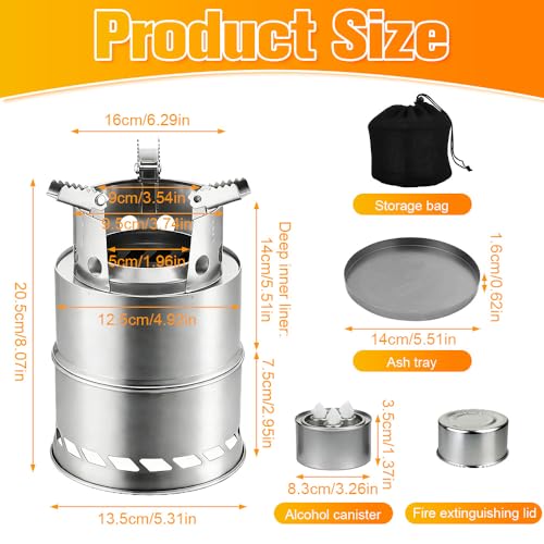 Portable Smokeless Fire Pit, SGZIOO Table Top Fire Pit - Image 2