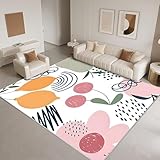 【Tissu à poils courts semblable au cachemire doux pour la peau】 Matériau à poils courts semblable au cachemire haute densité sélectionné, il est délicat et doux, et vous vous sentirez aussi à l'aise que dans les nuages ​​lorsque vous marcherez dessus pieds nus. Il a une conception de fibre non irritante, est sûr et doux pour la peau et convient à toute la famille