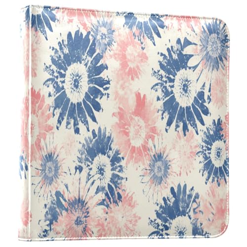 Kigai Tie Dye Photo Album Self Adhesive Scrapbook Album Leather Cover DIY Picture Scrap Book with 20 Adhesive Sheets, 11.8x24x0.8 inch