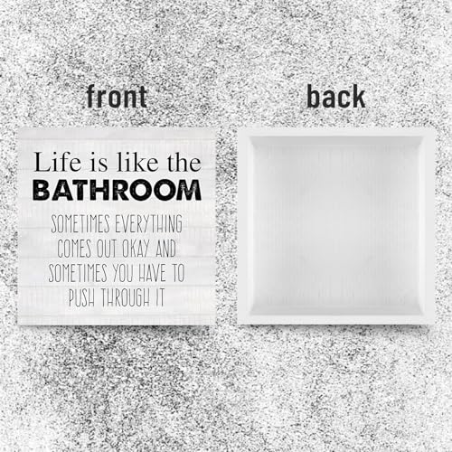 Country-Life-Is-Like-The-Bathroom-Canvas-Prints-Wall-Art-Decor-Humor-Funny-Bathroom-Restroom-Poster-Painting-Framed-Artwork-5-X-5-Inch-Home-Shelf-Wall-Decoration-Gift-Artwork-For-Bathroom-Walls Country Life Is Like The Bathroom Canvas Prints Wall Art Decor Humor Funny Bathroom Restroom Poster Painting Framed Artwork 5 X 5 Inch Home Shelf Wall Decoration Gift Artwork For Bathroom Walls