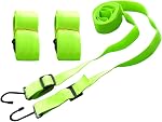 kayme Car Cover Straps Wind Protector, 3 pcs Elastic Adjustable Rope Protect Cover from High Wind, Universal Fit