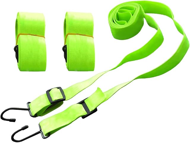 kayme Car Cover Straps Wind Protector, 3 pcs Elastic Adjustable Rope Protect Cover from High Wind, Universal Fit