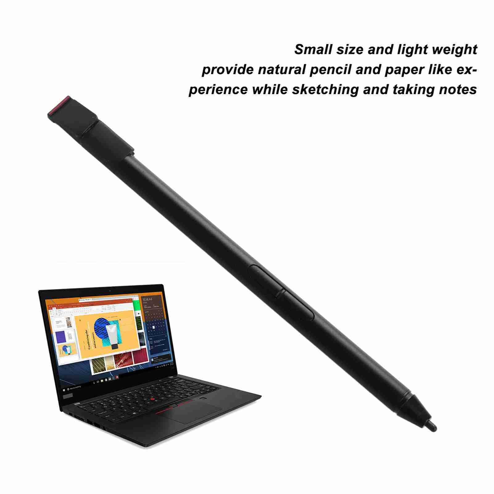 Garsent Lápiz óptico Inalámbrico para ThickPad X390 Yoga, para Portátil X13 Yoga Gen 1 FRU 01FR723 ST70S99626 Lápiz Capacitivo, Equipado con 2 Botones Personalizables